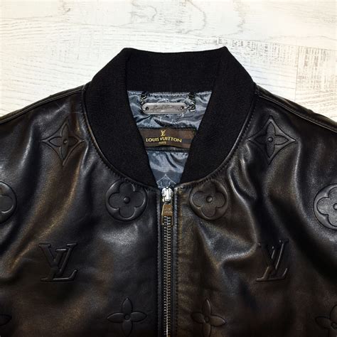 louis vuitton size 50 jacket|louis vuitton leather jacket men.